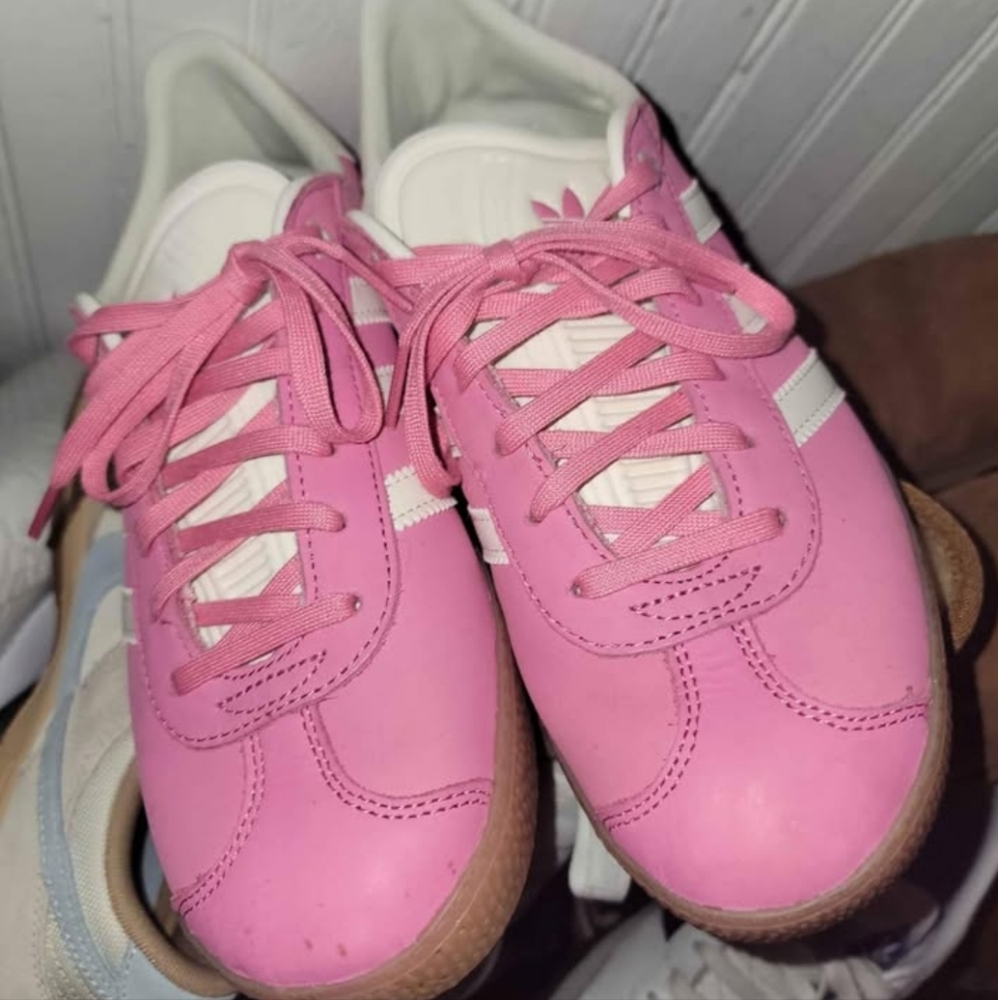 Adidas Pink Gazelles